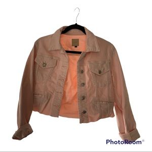 Joe’s Denim Pink Jean Jacket